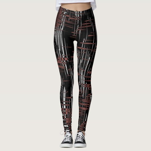 Modern Abstract Leggings (Voorkant)