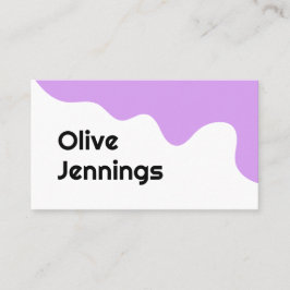 Modern Abstract Leuk Visitekaartje