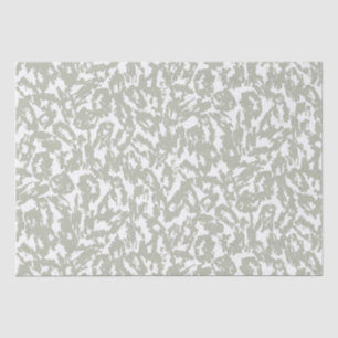 Modern Abstract Licht Sage Luipaard Print Dier Tissuepapier