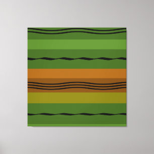modern abstract lijnpatroon canvas afdruk