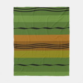 modern abstract lijnpatroon fleece deken