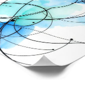 Modern Abstract Line Art Wall Prints Set of 3 (Hoek)