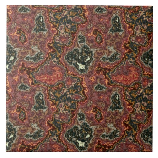 Modern Abstract marmerpatroon Tegeltje (Voorkant)