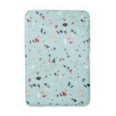 Modern Abstract Midden-eeuws Terrazzopatroon Badmat (Voorkant Verticaal)