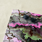 Modern Abstract Monogram Huwelijksfeest Favoriet G Strandlaken (In situ)