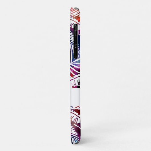 Modern Abstract monogram tropisch patroon Case-Mate iPhone Case (Achterkant/links)