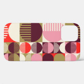 Modern  abstract naadloos geometrisch patroon Case-Mate iPhone case (Achterkant (horizontaal))