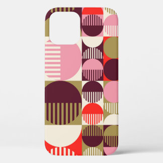 Modern  abstract naadloos geometrisch patroon Case-Mate iPhone case