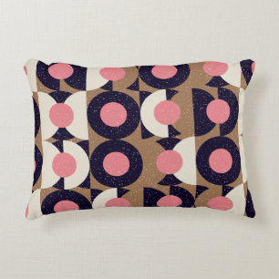 Modern abstract naadloos geometrisch patroon met e accent kussen