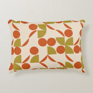 Modern abstract naadloos geometrisch patroon met e accent kussen