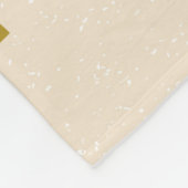 Modern abstract naadloos geometrisch patroon met e fleece deken (Hoek)