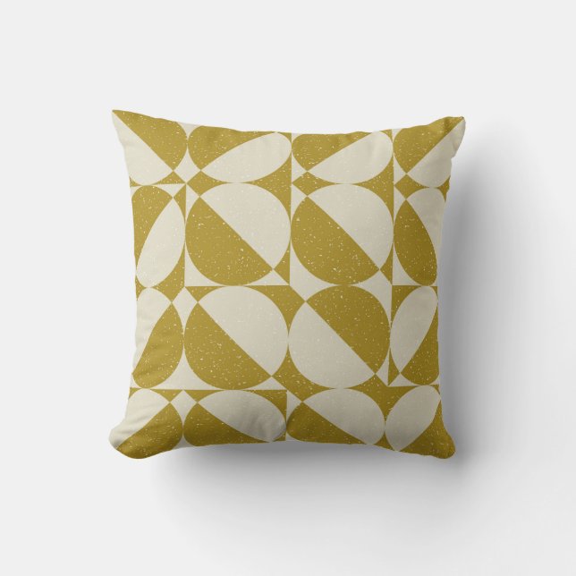 Modern abstract naadloos geometrisch patroon met e kussen (Voorkant)