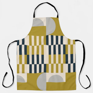 Modern abstract naadloos geometrisch patroon met e schort