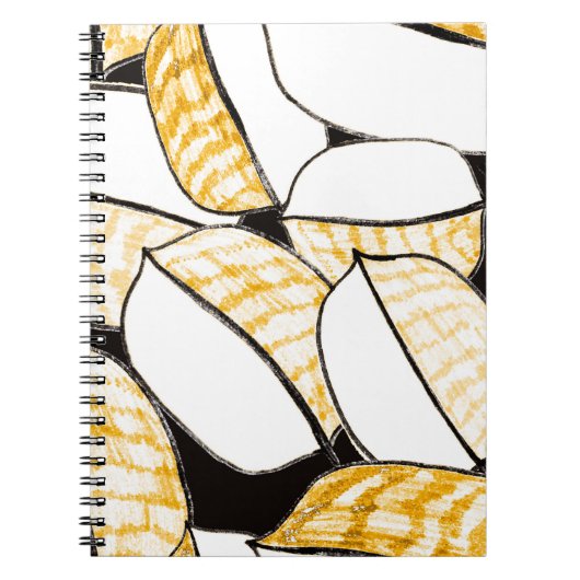 Modern abstract naadloos patroon met creatief prot notitieboek (Voorkant)