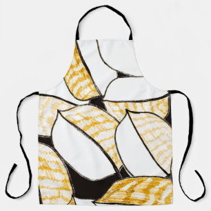 Modern abstract naadloos patroon met creatief prot schort