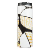 Modern abstract naadloos patroon met creatief prot thermosbeker (Achterkant)