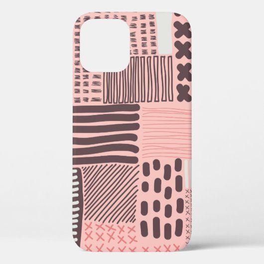 Modern abstract:  naadloze textuur. Case-Mate iPhone case (Achterkant)