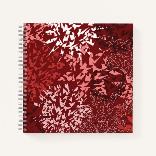 Modern Abstract Notitieboek (Voorkant)