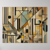 Modern abstract ontwerp 4:5 poster (Voorkant)