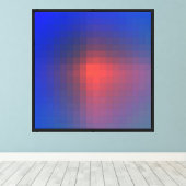 Modern abstract ontwerp canvas afdruk (Insitu (Houten vloer))