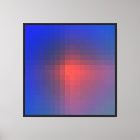 Modern abstract ontwerp canvas afdruk (Voorkant)