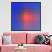 Modern abstract ontwerp canvas afdruk (Insitu (Woonkamer))