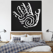 modern abstract ontwerp canvas afdruk (Insitu (Slaapkamer))