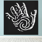 modern abstract ontwerp canvas afdruk (Insitu (Houten vloer))