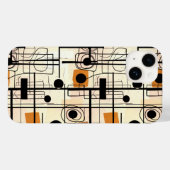 Modern abstract ontwerp, dynamische lijnen Sierkus Case-Mate iPhone Case (Achterkant (horizontaal))