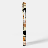 Modern abstract ontwerp, dynamische lijnen Sierkus Case-Mate iPhone Case (Achterkant / Links)