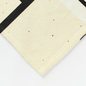 Modern abstract ontwerp, dynamische lijnen Sierkus Fleece Deken (Hoek)