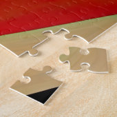 Modern abstract ontwerp Futurisme Legpuzzel (Zijkant)