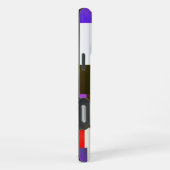 Modern Abstract Ontwerp Mobiele Telefoon Case HAMb iPhone Hoesje (Rechterkant)