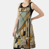 Modern abstract ontwerp schort (Insitu)