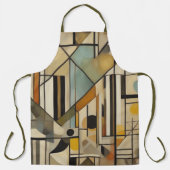 Modern abstract ontwerp schort (Voorkant)