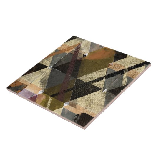 modern abstract ontwerp tegeltje (Zijkant)