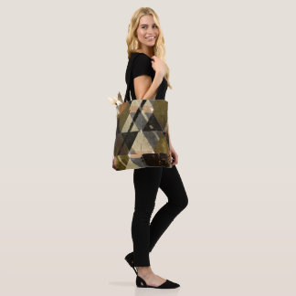 modern abstract ontwerp tote bag