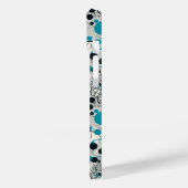 Modern abstract ontwerp, vloeiende lijnen Sierkuss Case-Mate iPhone Case (Achterkant / Links)
