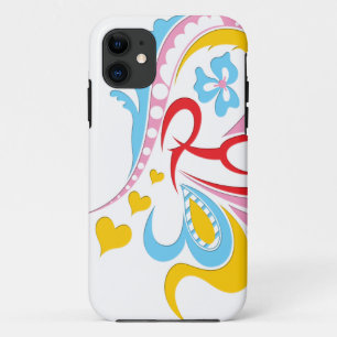 Modern Abstract op wit Case-Mate iPhone Case