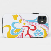 Modern Abstract op wit Case-Mate iPhone Case (Achterkant (horizontaal))