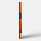 Modern Abstract Oranje Rood Vanilla Grafisch Fract Case-Mate iPhone Case (Achterkant / Rechts)