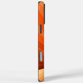 Modern Abstract Oranje Rood Vanilla Grafisch Fract Case-Mate iPhone Case (Achterkant / Rechts)