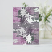 Modern Abstract Paint Blank Wenskaart (Staand voorkant)