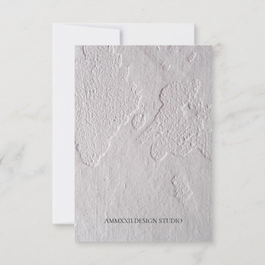 Modern Abstract Paint Blank Wenskaart (Achterkant)