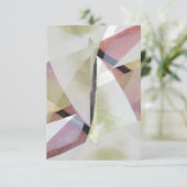 Modern Abstract Paint Blank Wenskaart (Staand voorkant)