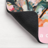 Modern Abstract Painted Botanical Tree Muismat (Hoek)