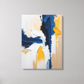 Modern Abstract Painting Canvas Print (Voorkant)