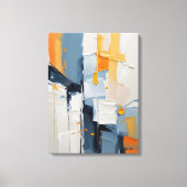 Modern Abstract Painting Canvas Print (Voorkant)