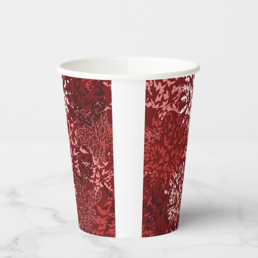 Modern Abstract Papieren Bekers (Links)