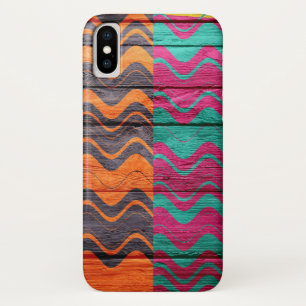 Modern Abstract pasteelhout Case-Mate iPhone Case
